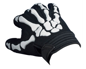 En gros Gants de cyclisme squelette à doigts complets, avec motifs squelettiques en caoutchouc 3D, compatibles écran tactile, pour cyclistes en extérieur et costumes d'Halloween - Product Image 5