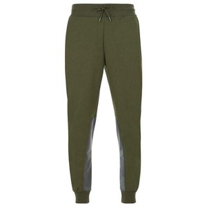 Men's Olive Green Color Blocking Tracksuit Full <b>Zip</b> <b>Hooded</b> Casual Regular Fit Polyester Cotton Autumn Wear With Side Pockets - Product Image 3