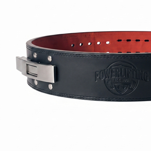 Ceinture de musculation en cuir de vachette avec boucle – Protection professionnelle unisexe, antidérapante, respirante pour l'entraînement de force en salle de sport - Product Image 5