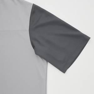 ชุดออกกำลังกายผู้ชายน้ำหนักเบา ระบายอากาศได้ดี - เสื้อยืดสีเหลืองพร้อมกางเกงขาสั้นสีกรมท่า ชุดกีฬาสำหรับออกกำลังกายในฤดูร้อน - Product Image 3