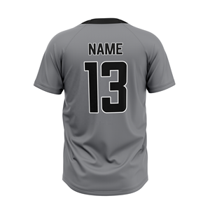 Lo último 2024, camisetas de béisbol de dos botones para hombres, uniforme de softbol, sublimados colores negros de alta calidad, camiseta de béisbol de todos los tamaños - Product Image 2