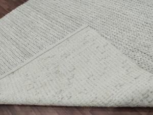 Alfombra de Lana Gruesa de Lujo, Alfombra Hecha a Mano con Rayas de Alta Textura, Alfombra Moderna y Suave para Sala de Estar, OEM - Product Image 6