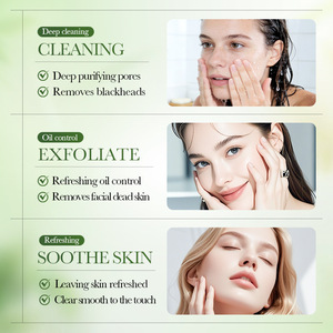 Gommage visage SADOER à l'<span class=keywords><strong>aloe</strong></span> vera et au curcuma, <span class=keywords><strong>gel</strong></span> <span class=keywords><strong>exfoliant</strong></span> blanchissant, nettoyage en profondeur et hydratant pour la peau du visage, 100g - Product Image 2