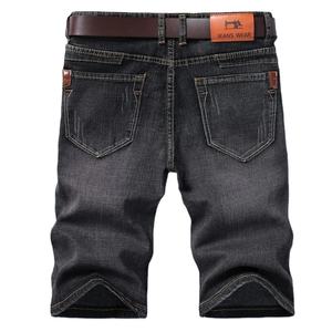 Vente en gros de short en jean d'été en coton décontracté de haute qualité à la mode, short en jean ajusté de haute qualité pour hommes - Product Image 4