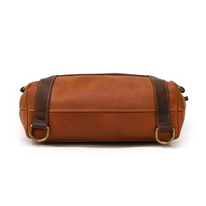 Sac à dos en cuir véritable de style vintage pour hommes et femmes en gros, dernier design, sac à dos en cuir en gros - Product Image 3