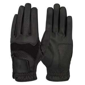 Gants de golf SOSH4 en cuir véritable blanc, à doigts complets, antidérapants, respirants, avec sangle de poignet réglable de 25 cm, pour les sports de plein air - Product Image 6