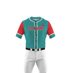 Vêtements de sport, couleur et design personnalisés, uniforme de baseball, vêtements d'équipe, nouvelle arrivée, vente chaude, respirant, 100% polyester, haute qualité - Product Image 4