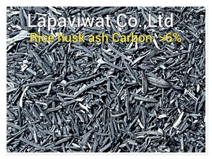 เถ้าแกลบข้าวที่มีคาร์บอนสูงกว่า 6 เปอร์เซ็นต์ สำหรับอุตสาหกรรมเหล็ก - Product Image 2