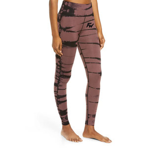 Leggings de yoga de bonne qualité, taille élastique, logo personnalisé, prix bas, vente en ligne. - Product Image 4