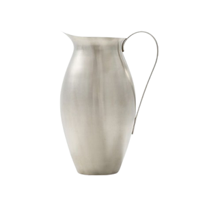Pichets à eau portables en acier inoxydable de taille moyenne, écologiques, avec poignée, style classique durable, capacité de 500 à 1000 ml - Product Image 2