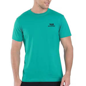 Camiseta casual de manga corta para hombre, camiseta ajustada de algodón para hombre, en venta en línea, hecha en Pakistán. - Product Image 1