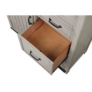 Bridgevine Home Alexandria petto in montagna finitura nebbia elegante guardaroba con costruzione durevole - Product Image 3