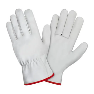 Guantes de soldadura de cuero para soldadura TIG/MIG, guantes resistentes al calor y fuego para barbacoa con forro suave, estilo moderno - Product Image 2