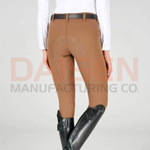 Pantalons d'équitation pour femmes avec grip en silicone, leggings d'équitation extensibles, taille haute, respirants, coupe performante - Product Image 2
