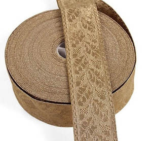 Customized Gold Oak <b>Leaf</b> Eco-Friendly Water Soluble Embroidery Lace for Garment and Bags - Product Image 3