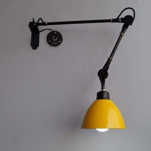 Modern adjustable swing arm <b>wall</b> lamp industrial black metal <b>wall</b> sconce vintage <b>bedside</b> reading <b>light</b> Nordic loft bedroom <b>light</b> - Product Image 1