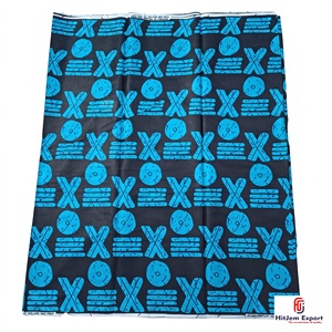 Custom Wholesale Premium African Wax Print Cotton Fabric OEM ODM Textile Manufacturer Export Supplier Customized Fabric Products - Product Image 1