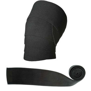 Weightlifting Knee Wraps Men Women Gym Squat Stability Support Wrap <b>Training</b> OEM Supplier - Product Image 3