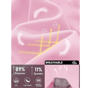 Nouveaux débardeurs sans manches en dentelle pour femmes, séchage rapide, protection solaire UPF 50+, pour le sport et l'entraînement en salle de sport - Product Image 6