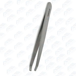 Pinzas para Extensión de Cejas, Herramientas de Cuidado de Belleza, Punta Inclinada, Pinzas Profesionales de Acero Inoxidable para Cejas - Product Image 3
