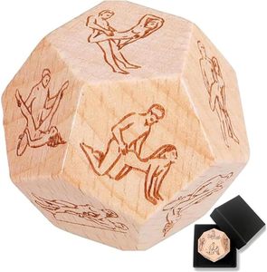 Dados de Madera Grandes y Redondeados de 30 mm, 6 Dados Jumbo para Juegos de Ajedrez - Product Image 2