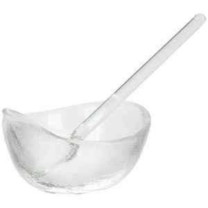 Bol de service unique en résine avec ensemble de cuillères pour servir des fruits secs, des collations et des salades, au style décoratif accrocheur - Product Image 1