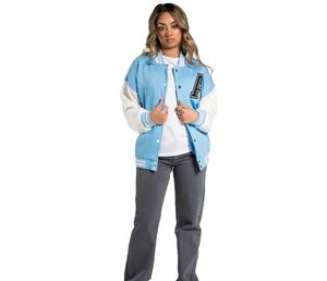 Veste universitaire pour femmes de haute qualité, best-seller, prix de gros, matière solide, peau de mouton respirante, vêtements d'hiver - Product Image 2