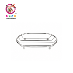 Escurridor de metal para baño, bandeja ovalada de alambre para lavabo, soporte para jabón - Product Image 1