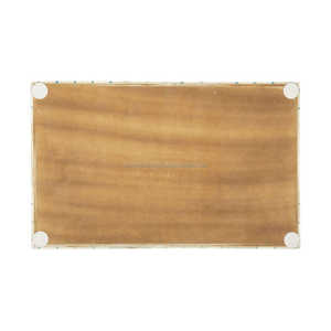 Personnalisé de haute qualité fabriqué à la main en bois naturel incrustation d'os plateau de service rond plaqué pour la maison Restaurants hôtels directement - Product Image 4