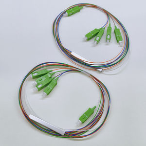 Divisor PLC de Fibra Óptica G657A Monomodo de Alta Calidad, 1m, LSZH, Cubierta de 0.9mm, 1*4 SC/APC para Fibra hasta el Hogar - Product Image 3