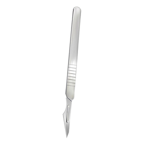 Lame de scalpel manuelle en acier inoxydable et acier au carbone pour manche BP n°3 n°4 réutilisable - Product Image 3
