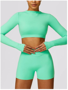 Custom Logo Skin Tight <b>Leggings</b> <b>Women</b> Yoga 3 Piece Pants Sets Fashion SportsWear Bra <b>Leggings</b> and Shorts Sweat suits for <b>women</b> - Product Image 5