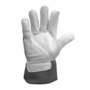 Economic High-Performance Heavy Duty Sheep Grain Leather Safety Gloves Industrial Hand <b>Arm</b> Protection for Construction Gloves - Product Image 6