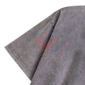 Service OEM, t-shirts personnalisés en coton 100% léger, lavage à l'acide, séchage rapide et respirant pour hommes, vente en gros - Product Image 4