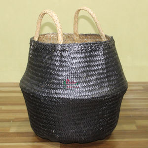 Artex Dong Thap Handmade Woven Baskets Natural Palm Leaf Storage Gift <b>Boxes</b> Dong Thap Factory <b>Present</b> Storage Woven Baskets - Product Image 5