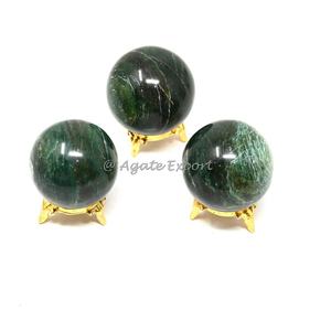 Boule de sphère de cristal Aventurine vert foncé sphère de cristal boule de pierre pierre précieuse pierre naturelle de guérison Grossiste - Product Image 1