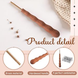 Set di 100 Spilli Curvi da 2 Pollici per Quilting, Spilli di Sicurezza Piegati per Tessuti e Artigianato, Realizzati a Mano - Product Image 3