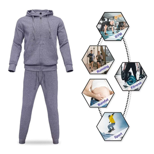 Wholesale High Quality Winter Men's Heavyweight Plus Size Tracksuit New Design Custom Breathable <b>Slim</b> Fitness Sublimation Suit - Product Image 3