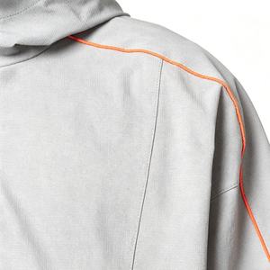 Men's <b>Black</b> Contrast Binding <b>Windbreaker</b> Tracksuit Lightweight Nylon Hooded Jacket Pants Sweatsuit Set HIGH QUALITY <b>windbreaker</b> - Product Image 6