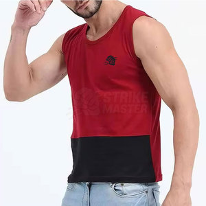 Moisture Wicking Knitted Casual 100% Cotton <b>Gym</b> <b>Vest</b> <b>for</b> Workout Training Sports Use <b>Men</b> Tank Top Stretchable Fitness Sleeveless - Product Image 6