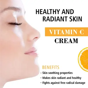 Crema Facial Blanqueadora e Iluminadora con Vitamina C, Hidratante, Antipigmentación, Cuidado de la Piel, OEM, ODM, Marca Privada, Suministro al por Mayor - Product Image 2