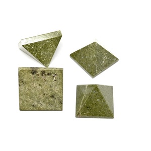 Pirámides curativas talladas en cristal de Reiki pequeño al por mayor, Ágata Natural, melocotón, Aventurina, cuarzo, piedras preciosas artesanales, piedra semipreciosa - Product Image 4