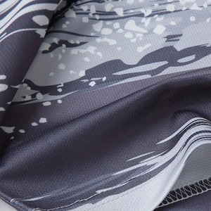 Conjunto de Camiseta de Fútbol Sublimada con Degradado Gris Blanco para Hombre, Manga Corta, Absorbe la Humedad, Uniforme de Fútbol Transpirable - Product Image 6