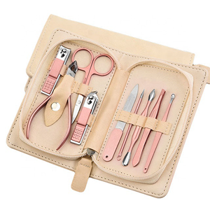 Heavy Duty Stainless Steel <b>Manicure</b> Pedicure Nail Grooming <b>Kit</b> Premium Nail Clipper Set Custom Logo Wholesale - Product Image 1