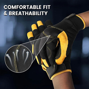 Fournisseur de gants d'extérieur en polyester sur mesure, usine de gants softshell d'extérieur, fabricant de gants doublés en polaire sur mesure - Product Image 5