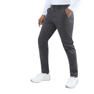 2024 classique de haute qualité hommes jeans Chino pantalon coupe régulière pantalons décontractés pantalons formels - Product Image 2