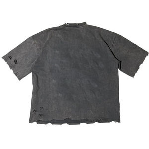 Camiseta de corte holgado de peso pesado, lisa, al por mayor, con hombros caídos, gráfica, oversize - Product Image 5