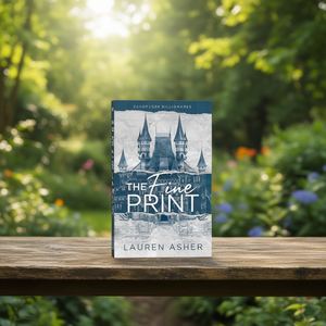 หนังสือปกอ่อนพิมพ์ลายแบบกำหนดเอง "The Fine Print" โดยนักเขียนลอเรน แอชเชอร์ - Product Image 3
