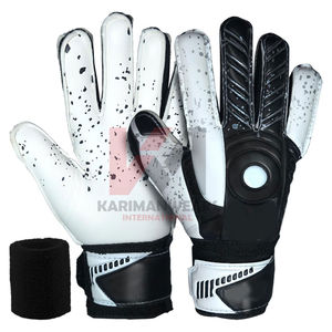 Guantes de portero de fútbol de alto rendimiento, antideslizantes, con palma de látex que absorbe los impactos y soporte reforzado para los dedos, para entrenamiento y partidos. - Product Image 1