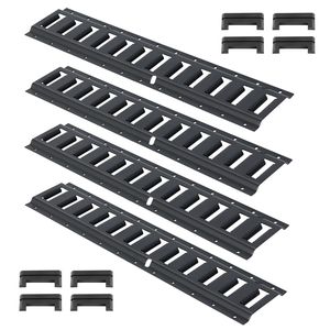 Kit di fissaggio E-Track con binari in acciaio da 2FT, confezione da 4, per il controllo del carico pesante fino a 907 kg - Product Image 1